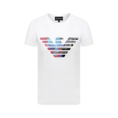 Хлопковая футболка Emporio Armani
