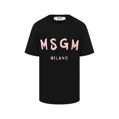 Хлопковая футболка MSGM