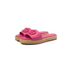 Кожаные шлепанцы VLogo Signature Valentino