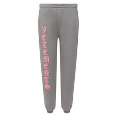 Хлопковые джоггеры VETEMENTS