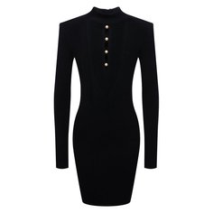 Платье из вискозы Balmain