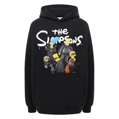 Хлопковое худи Balenciaga x The Simpsons Balenciaga