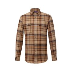 Хлопковая рубашка Ralph Lauren