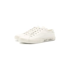 Кожаные кеды Malibu Saint Laurent