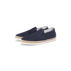 Замшевые слипоны Gomma Rafia Tod’s Tods