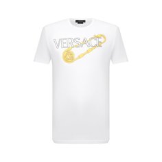 Хлопковая футболка Versace