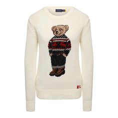 Хлопковый пуловер Polo Ralph Lauren