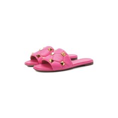 Кожаные шлепанцы Roman Stud Valentino