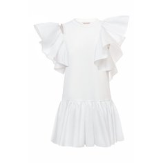 Хлопковое платье Alexander McQueen
