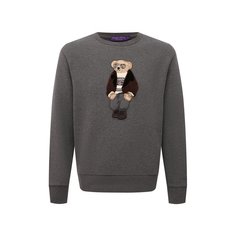 Свитшот из хлопка и вискозы Ralph Lauren