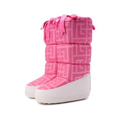 Комбинированные сапоги After Ski Tundra Balmain x Barbie Balmain