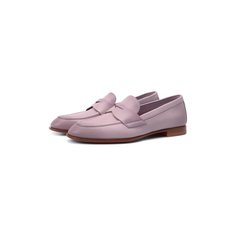 Кожаные лоферы Santoni