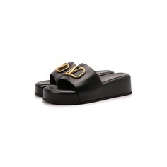 Кожаные шлепанцы Vlogo Signature Valentino