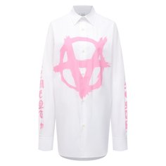Хлопковая рубашка VETEMENTS