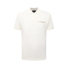 Хлопковое поло Emporio Armani