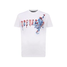 Хлопковая футболка Dsquared2