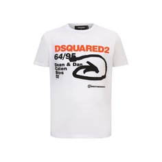 Хлопковая футболка Dsquared2