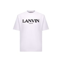 Хлопковая футболка Lanvin