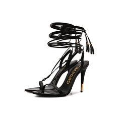 Кожаные босоножки Tom Ford