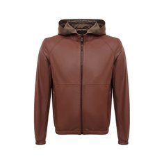 Двусторонний кожаный бомбер Corneliani