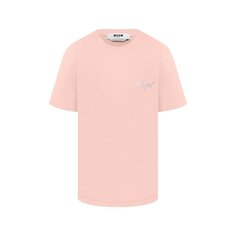 Хлопковая футболка MSGM