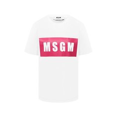 Хлопковая футболка MSGM