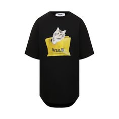 Хлопковая футболка MSGM