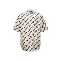 Хлопковая рубашка Balenciaga