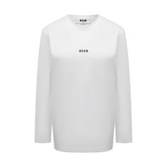 Хлопковый лонгслив MSGM