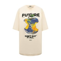 Хлопковая футболка MSGM