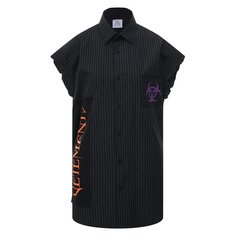 Хлопковая рубашка VETEMENTS
