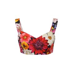 Хлопковый бра-топ Dolce & Gabbana