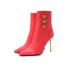Замшевые ботильоны Roni Balmain