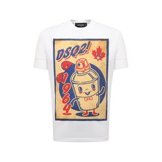 Хлопковая футболка Dsquared2