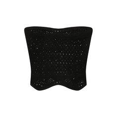 Шерстяной бра-топ Saint Laurent
