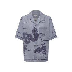 Хлопковая рубашка Brioni