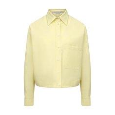 Рубашка из хлопка и льна Stella McCartney