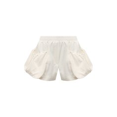 Шорты из хлопка и льна Stella McCartney
