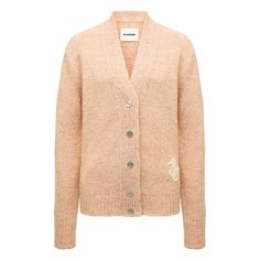 Кардиган из хлопка и шерсти Jil Sander