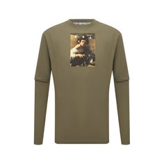 Хлопковый лонгслив Off-White