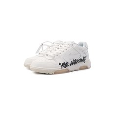 Кожаные кеды Out of Office Off-White