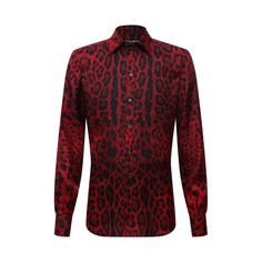 Шелковая рубашка Dolce & Gabbana