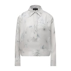 Блузка из вискозы и шелка Giorgio Armani