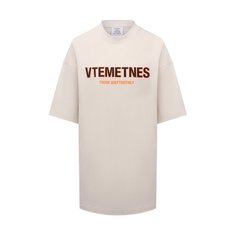 Хлопковая футболка VETEMENTS