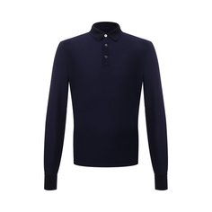 Поло из хлопка и шелка Ermenegildo Zegna