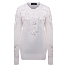 Шелковый пуловер Dolce & Gabbana