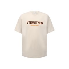 Хлопковая футболка VETEMENTS
