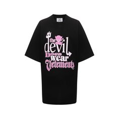 Хлопковая футболка VETEMENTS