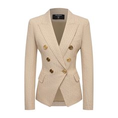 Хлопковый жакет Balmain
