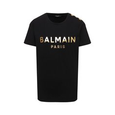 Хлопковая футболка Balmain